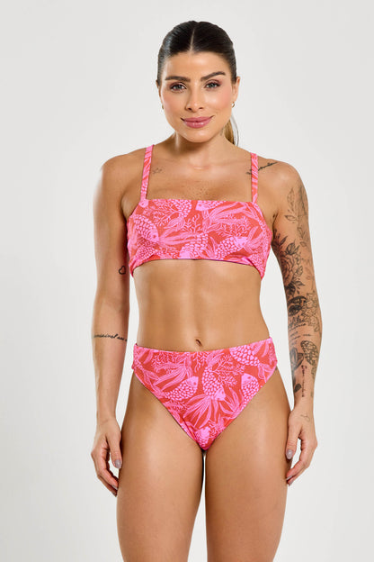 Calcinha Hot Pants Carpa Pink Conforto, Sustentação e UV+50